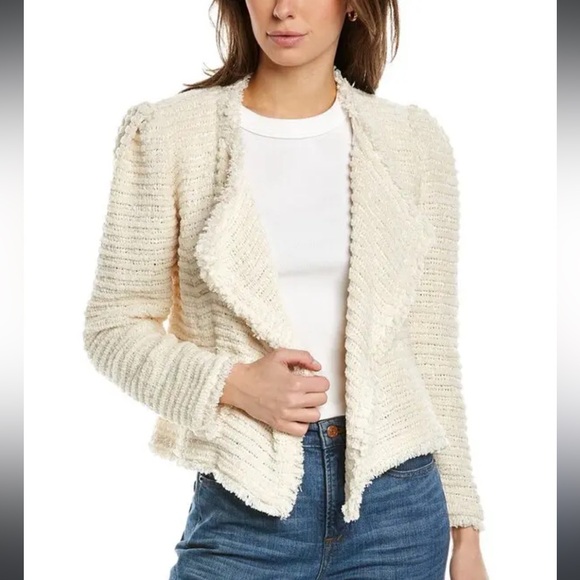EUC IRO Siana Cropped Open Front Jacket
